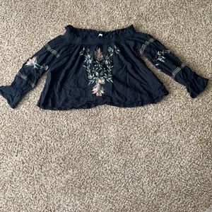 American Eagle Peasant Top